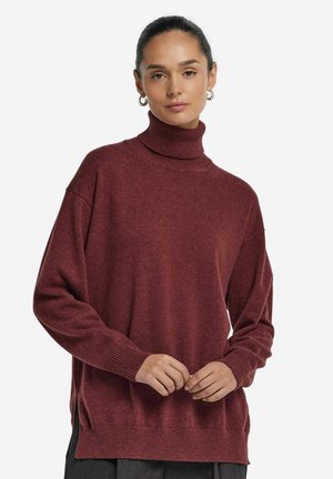 Falconeri Striktrøje - red