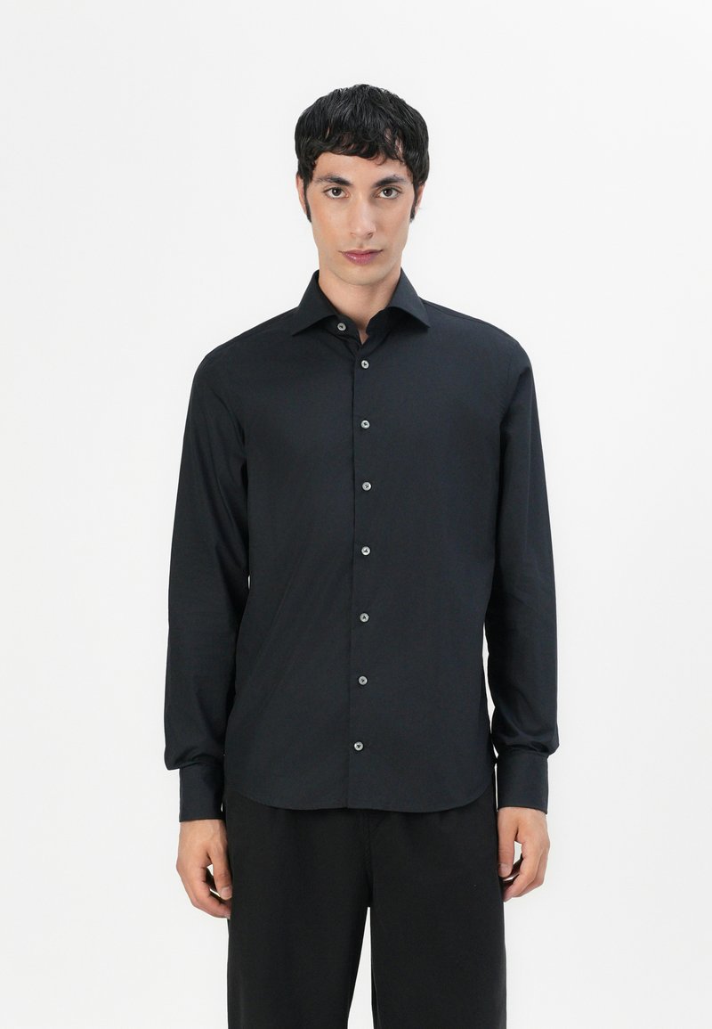 van Laack Overhemd zwart van Laack Overhemd zwart