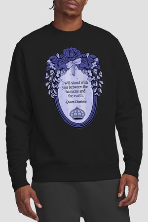 NETFLIX, BRIDGERTON I WILL STAND WITH YOU - Sweatshirt - black