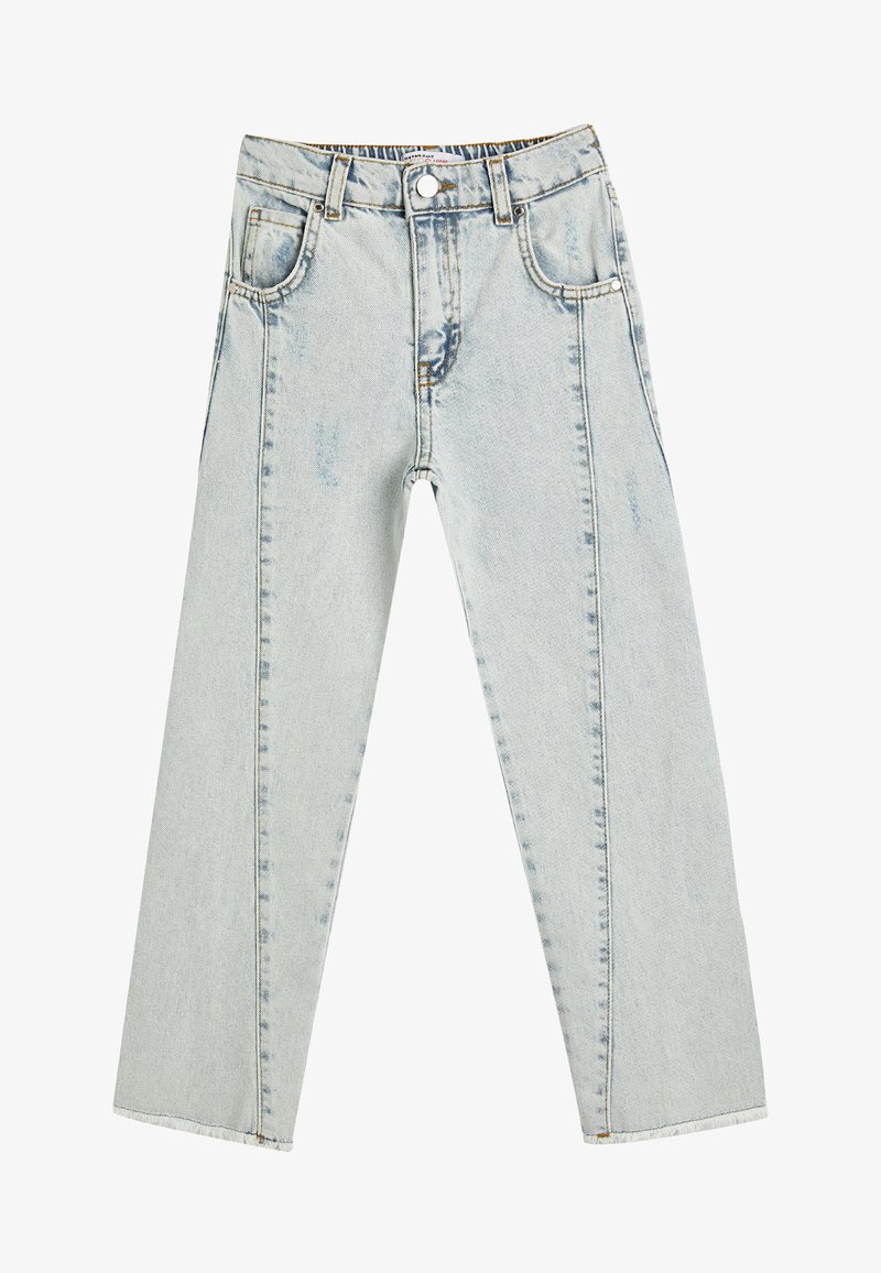 Koton CUT POCKETS - Vaqueros rectos - light blue denim
