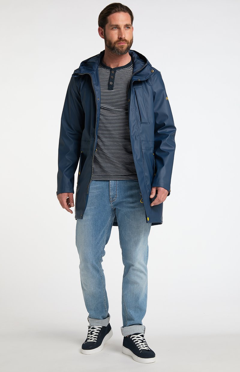 Herren Trenchcoats | Schmuddelwedda REGENMANTEL Parka dunkelblau - FG65525 Herren Trenchcoats | Schmuddelwedda REGENMANTEL Parka dunkelblau - FG65525