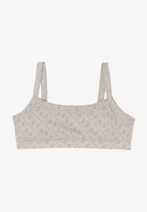 MATTEL | BARBIE - Topp - grau light grey blend barbie print