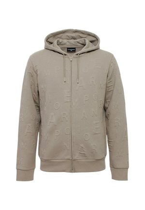 HOODIE - Felpa con zip - grey