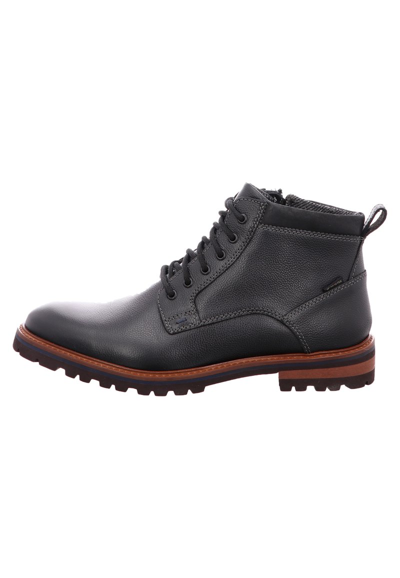 Herren Schnürboots | Fretz Men MILANO Schnürstiefelette schwarz - DR96480 Herren Schnürboots | Fretz Men MILANO Schnürstiefelette schwarz - DR96480