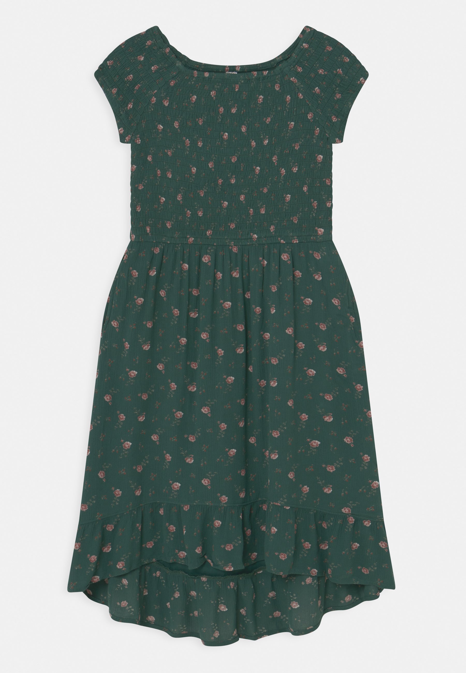 Abercrombie \u0026 Fitch MIDI DRESS - Vestito estivo - green/verde - Zalando.it