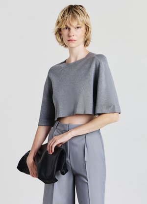 Calliope T-Shirt basic - grigio fumo melange