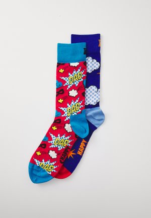 FATHER'S DAY UNISEX 2 PACK - Socks - blue
