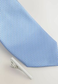 Next WIDE TEXTURED - Cravate - blue