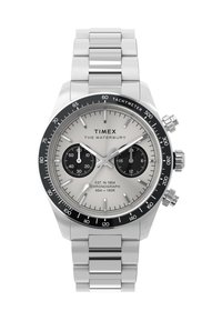 WATERBURY HERITAGE SILVER DIAL CHRONO BRACELET - Cronógrafo - stainless steel