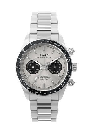 WATERBURY HERITAGE SILVER DIAL CHRONO BRACELET - Zegarek chronograficzny