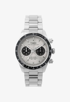WATERBURY HERITAGE SILVER DIAL CHRONO BRACELET - Zegarek chronograficzny