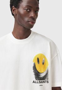 AllSaints PARTY WAVE - T-shirts print - chalk white