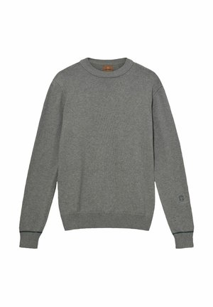 BARELLA CREW - Strickpullover - grey melange