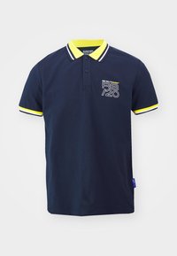 RED BULL RACING GRAPHIC STRIPE COLLAR POLO - Poloshirts - dulwich blue