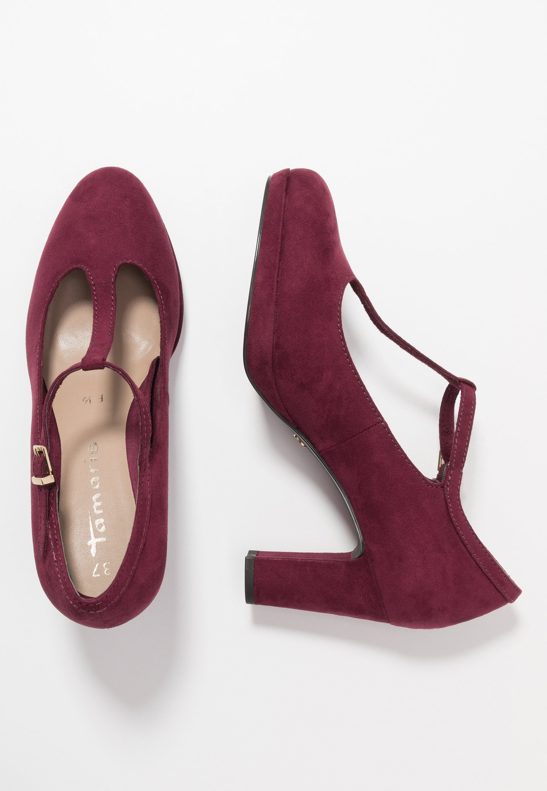 Tamaris WOMS SLIP ON Platåsko merlotvinrød Zalando.no Tamaris WOMS SLIP ON Platåsko merlotvinrød Zalando.no