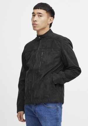 Veste en similicuir - black