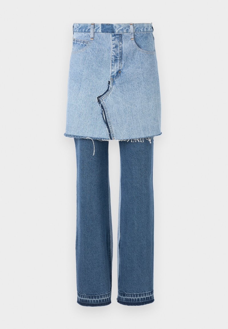 Ksenia Schnaider Straight leg jeans blauw denim/bluedenim Ksenia Schnaider Straight leg jeans blauw denim/bluedenim