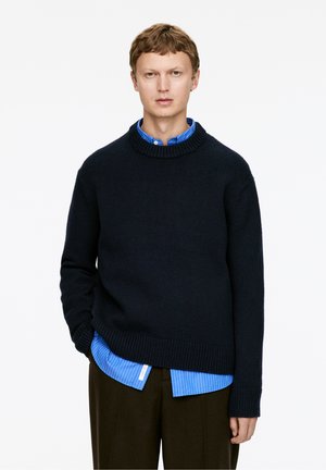 Strickpullover - dark blue