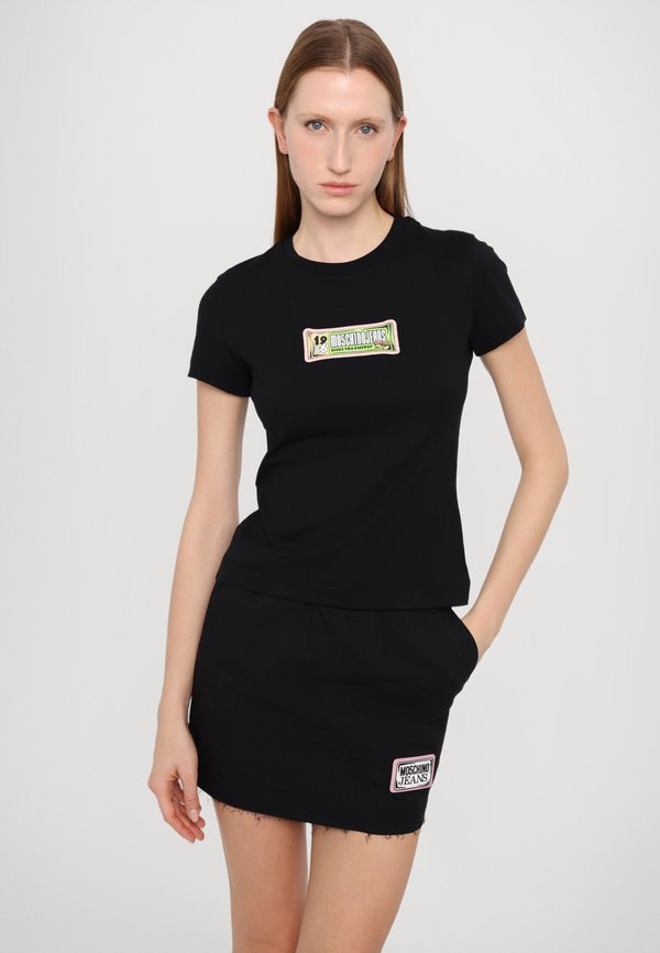 HIKING - Print T-shirt - fantasia nero4