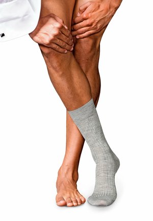 FALKE NO. 7 - Calze - light grey melange