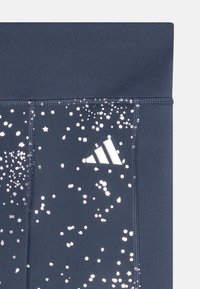adidas Performance JUNIOR - Tights - preloved ink/silver metallic