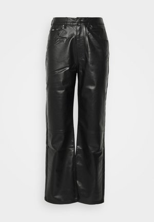 Stoffhose - black