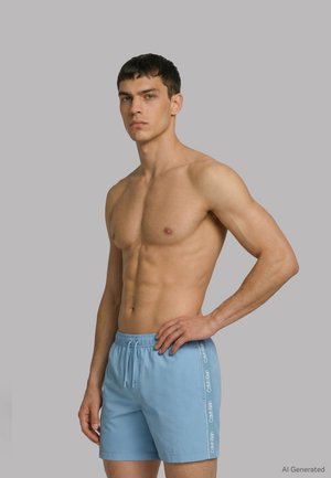 Calvin Klein Swimwear LOGO TAPE - Uimashortsit - gulf blue