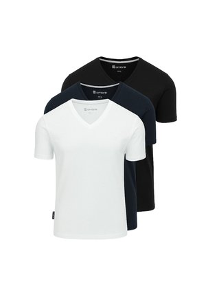 TSCT-0106 SET OF 3  - T-Shirt basic - multi-coloured