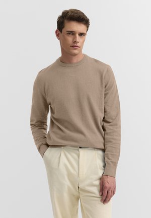 bugatti, Strickpullover - taupe