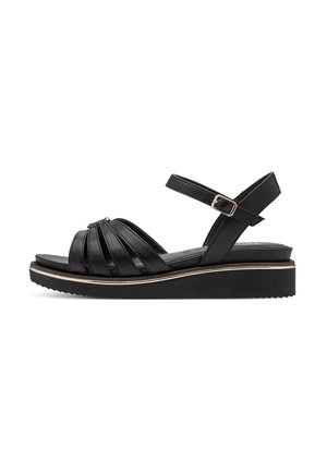 Tamaris, SCHUHE 1-28242-46 - Keilsandalette - black