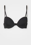 LIGHTLY LINED DEMI MINIMALIST MICROFIBER - Soutien-gorge invisible - black