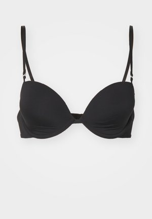 Calvin Klein Underwear LIGHTLY LINED DEMI MINIMALIST MICROFIBER - T-shirt BH - black