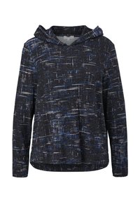 s.Oliver MIT KAPUZE - Kapuzenpullover - schwarz