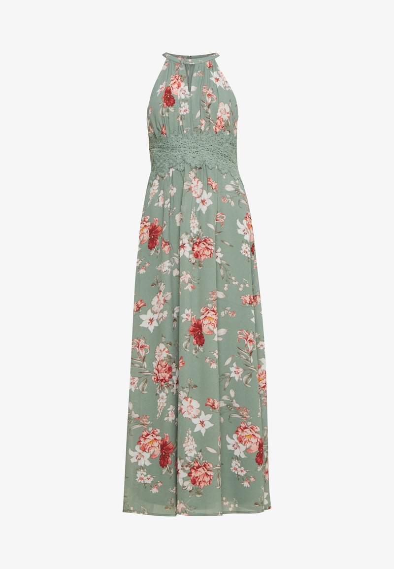 VILA Petite Robe longue - green