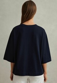 Reiss CASSIE CREW NECK - Top s dlouhým rukávem - navy