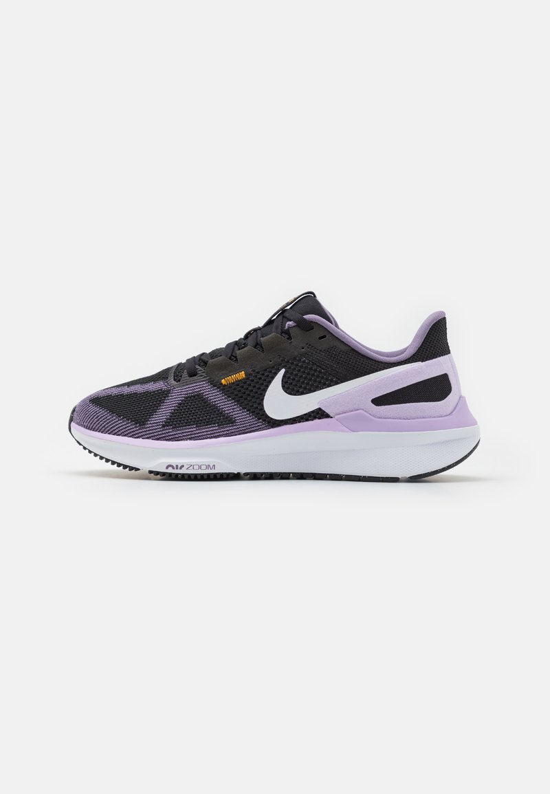 Nike Performance STRUCTURE 25 - Tenisice za cestovno trčanje - black/white/daybreak/lilac bloom/sundial