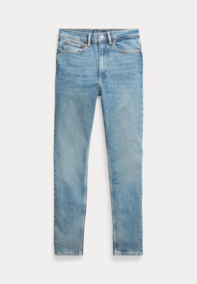 Polo Ralph Lauren HIGH RISE SUPER SLIM JEAN - Aptempti džinsai - antares wash