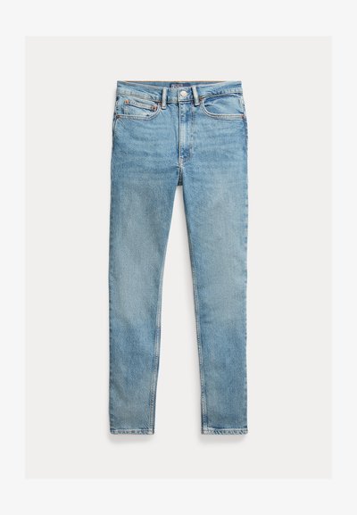Polo Ralph Lauren HIGH RISE SUPER SLIM JEAN - Aptempti džinsai - antares wash