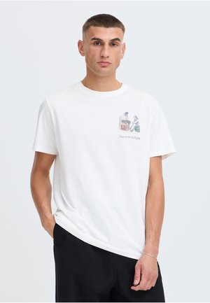 Solid, SDWYNN TEE - Camiseta estampada - off white