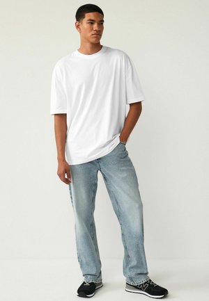 5 PACK RELAXED FIT SHORT SLEEVE CREW NECK - Paprasti marškinėliai - white