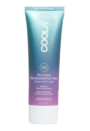 COOLA BODY LOTION DEW GOOD ILLUMINATING BODY MELT SPF 30 - Sonnenschutz - transparent