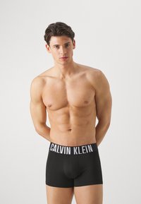 Calvin Klein Underwear TRUNK INTENSE POWER 3 PACK - Boxerbriefs - hot pink/black/blue shadow