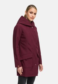 Marikoo MAYLEEN - Veste imperméable - dark red melange