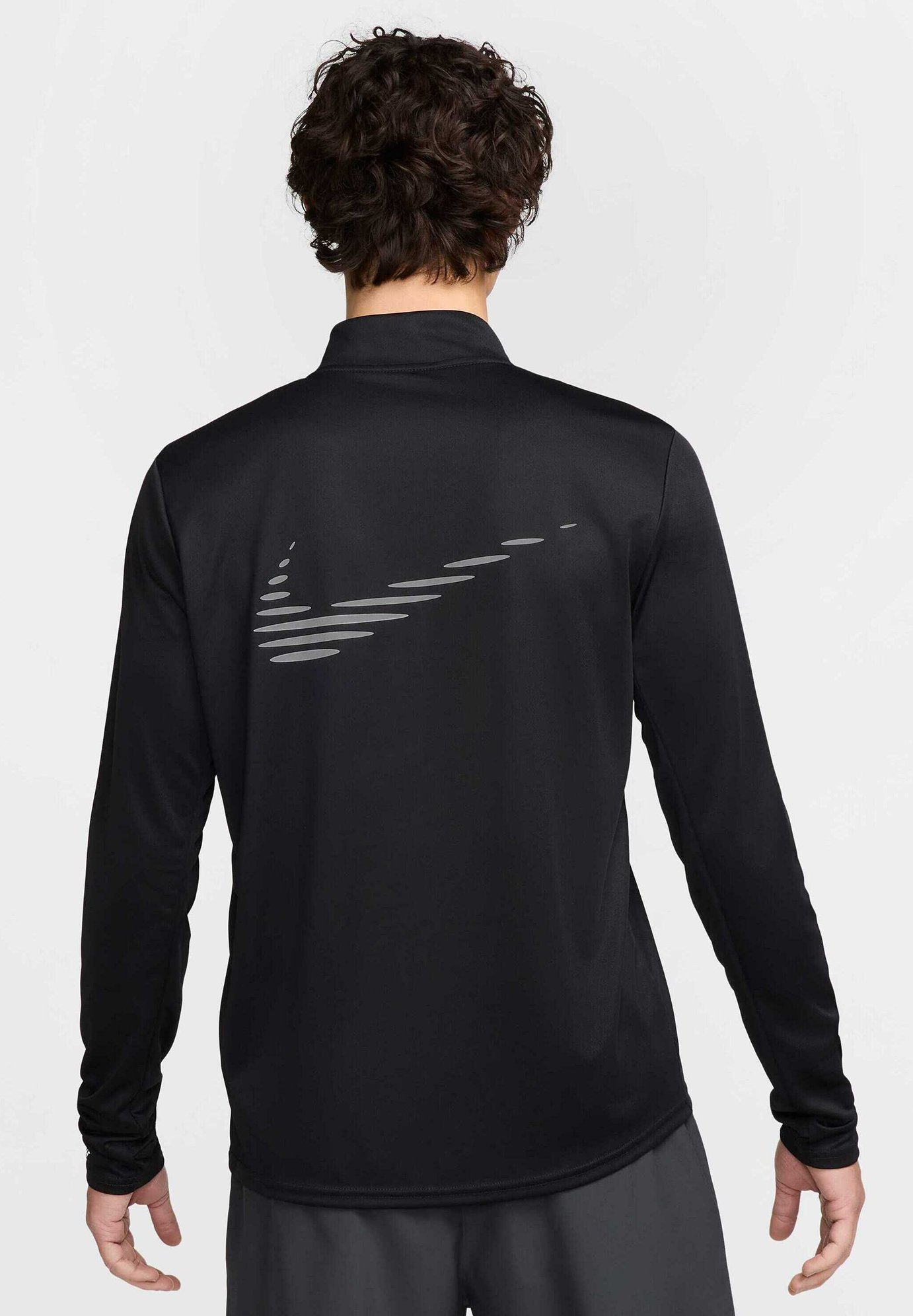 running long sleeve zip pacer top