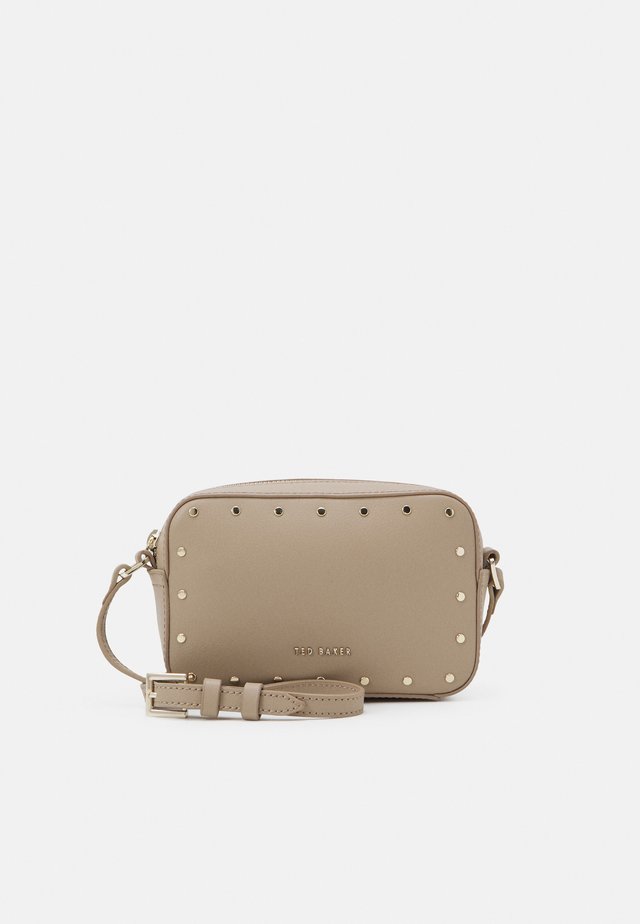 KARSYNN STUDDED CAMERA BAG - Umhängetasche - taupe