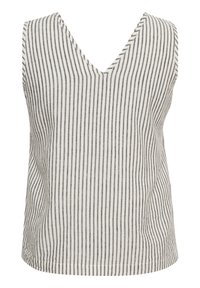 Kaffe Curve KCMILLE - Top - chalk black stripe