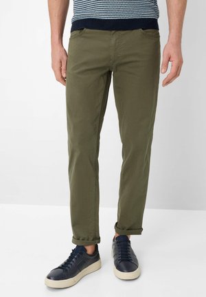 Jeans Straight Leg - olive