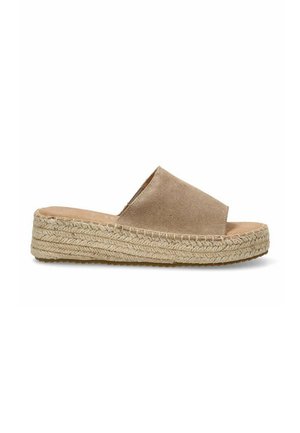 IGUALA - Mules de tacón - beige