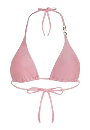 KARL LAGERFELD, TRIANGLE - Bikiniyläosa - orchid smoke