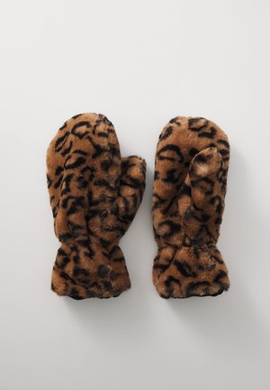 PCJEANEL MITTENS - Luffer - brown